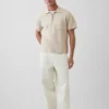 Swetr polo oversize z kieszenią i zamkiem do połowy