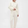 Swetr z dzianiny bouclé CashSoft