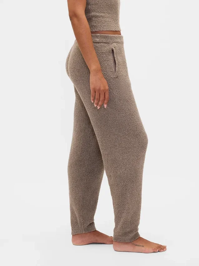 Swetr z dzianiny bouclé CashSoft