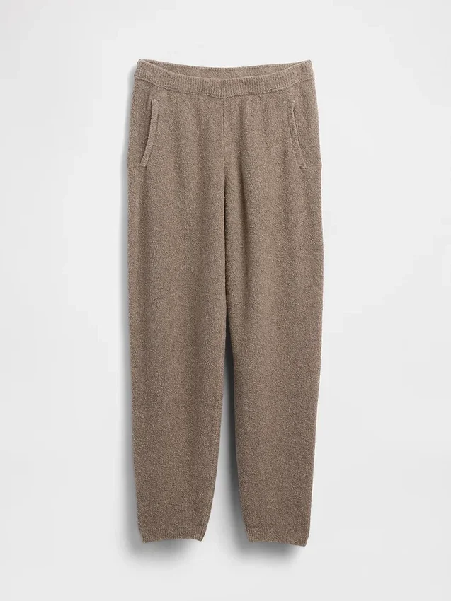 Swetr z dzianiny bouclé CashSoft