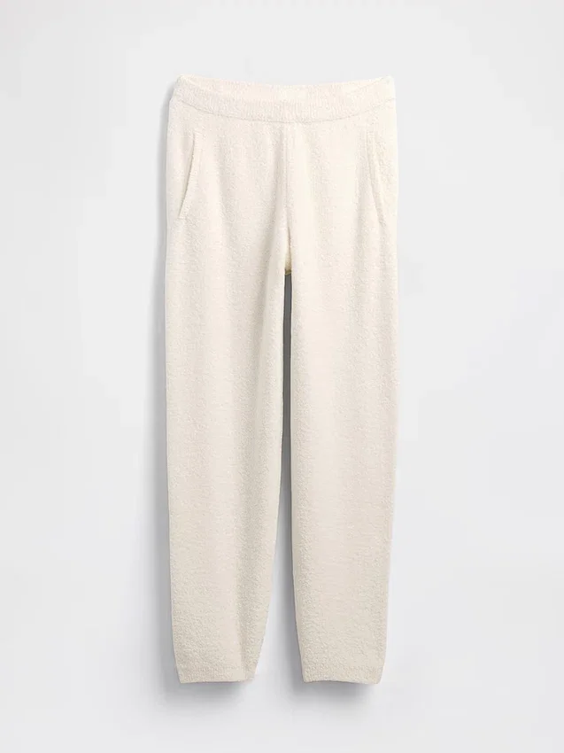 Swetr z dzianiny bouclé CashSoft