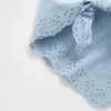 Szalik typu bandana z 100% bawełny z ażurowymi wykończeniami