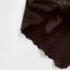 Szalik typu bandana z 100% bawełny z ażurowymi wykończeniami
