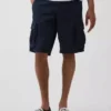 Szorty cargo o luźnym kroju, długość 11"