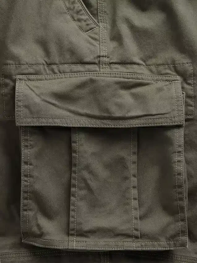 Szorty cargo o luźnym kroju, długość 11"