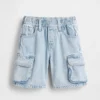 Szorty cargo z ultramiękkiego denimu dla niemowląt i Maluchów