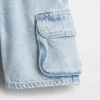 Szorty cargo z ultramiękkiego denimu dla niemowląt i Maluchów