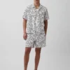 Szorty „Keith Haring” z fakturą
