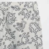 Szorty „Keith Haring” z fakturą