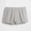 Szorty z wełny boucle CashSoft