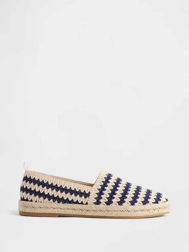 Szydełkowane espadryle