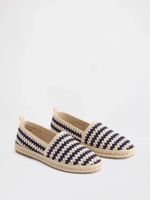 Szydełkowane espadryle