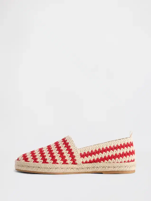 Szydełkowane espadryle