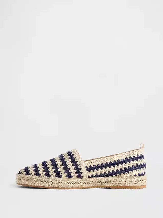 Szydełkowane espadryle