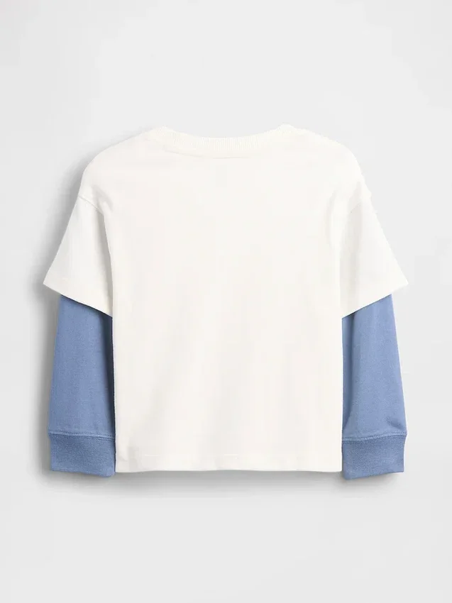 T-shirt 2 w 1 dla niemowląt i Maluchów