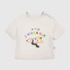 T-shirt dla malucha z nadrukiem „Śpiący szczeniak”