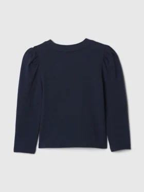 T-shirt dla niemowląt i maluchów z bufiastymi rękawami do łączenia z innymi ubraniami