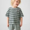 T-shirt dla niemowląt i maluchów z dzianiny waflowej