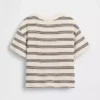 T-shirt dla niemowląt i maluchów z dzianiny waflowej