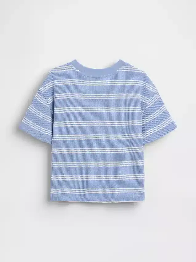 T-shirt dla niemowląt i maluchów z dzianiny waflowej
