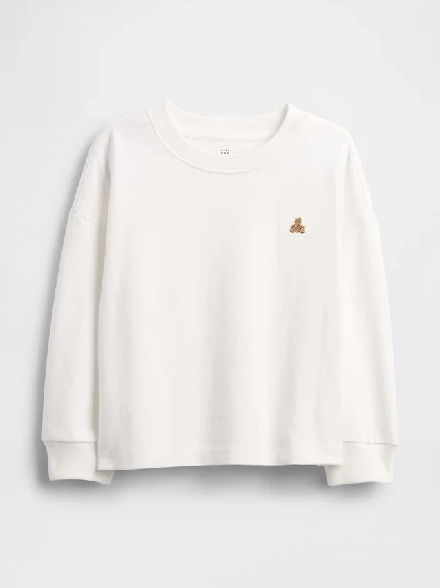 T-shirt dla niemowląt i Maluchów z grubej bawełny