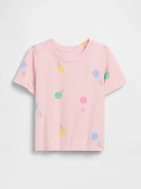 T-shirt dla niemowląt i maluchów z nadrukami do łączenia