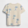 T-shirt dla niemowląt i maluchów z nadrukami do łączenia i dopasowywania oraz kieszenią