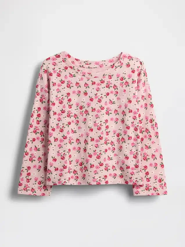 T-shirt dla niemowląt i maluchów z opadającymi ramionami do łączenia w zestawy