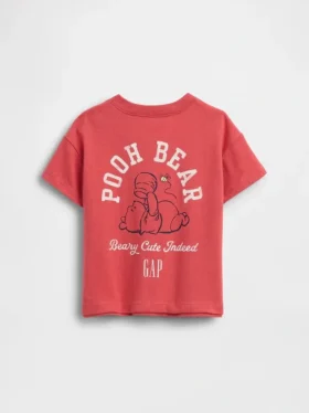T-shirt dla niemowląt z nadrukiem Kubusia Puchatka