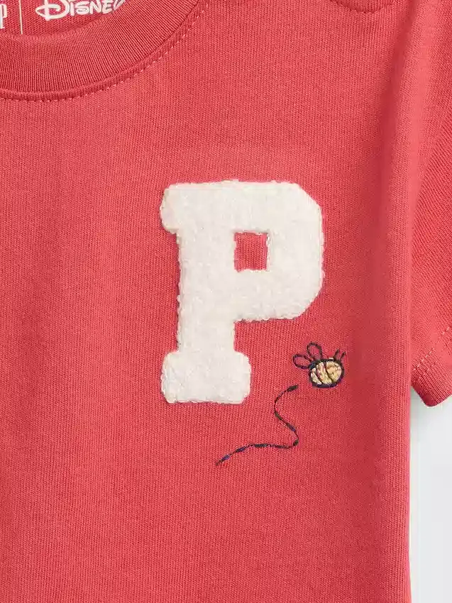 T-shirt dla niemowląt z nadrukiem Kubusia Puchatka