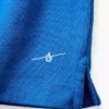 T-shirt dziecięcy „Get Blue” z logo w luźnym kroju