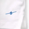 T-shirt dziecięcy „Get Blue” z logo w luźnym kroju