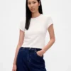 T-shirt dziecięcy z dzianiny waflowej