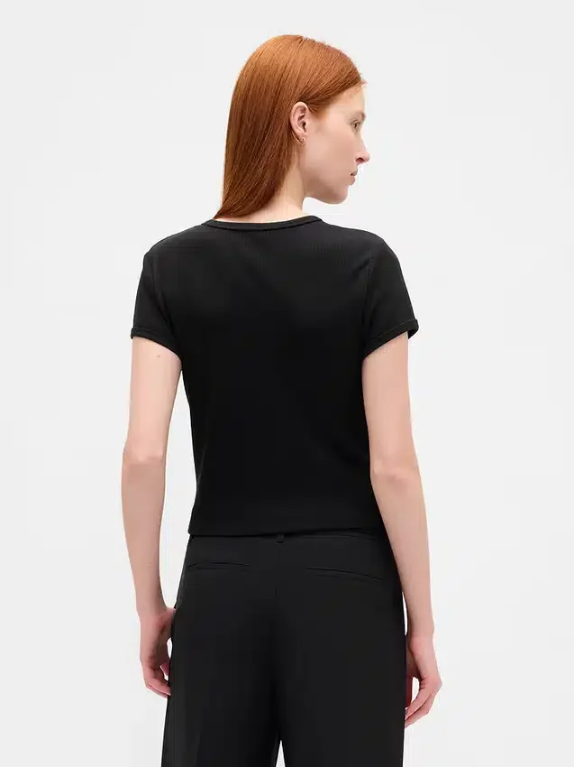 T-shirt dziecięcy z dzianiny waflowej