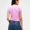T-shirt dziecięcy z dzianiny waflowej