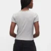 T-shirt dziecięcy z dzianiny waflowej