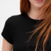 T-shirt dziecięcy z dzianiny waflowej