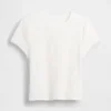 T-shirt dziecięcy z dzianiny waflowej