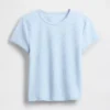T-shirt dziecięcy z dzianiny waflowej
