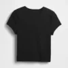 T-shirt dziecięcy z dzianiny waflowej