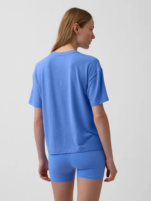 T-shirt GapFit Breathe o luźnym kroju