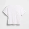 T-shirt Gapstudio z kieszenią i wycięciem z tyłu