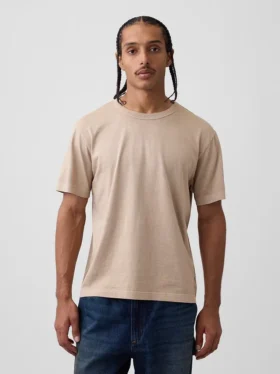 T-shirt o luźnym kroju
