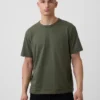 T-shirt o luźnym kroju