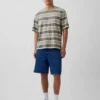 T-shirt oversize w paski z motywem Keitha Haringa