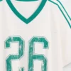 T-shirt oversize z logo Varsity
