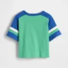 T-shirt piłkarski z raglanowymi rękawami dla niemowląt i Maluchów