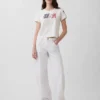 T-shirt typu crop Team USA