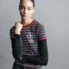 T-shirt z bawełny organicznej „Stranger Things” w stylu vintage, o skróconym kroju