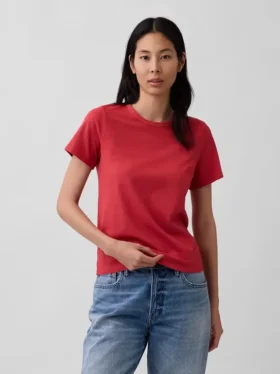T-shirt z bawełny organicznej Vintagesoft